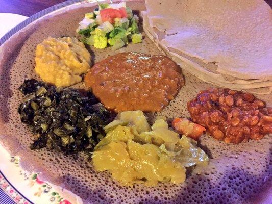 Veggie platter goodness!