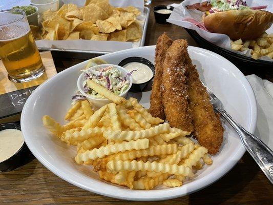 Fish and chips