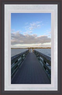 This was matted and framed digital via the Larson-Juhl website in their Framing Studio ap.