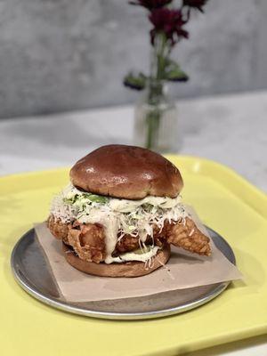 Garlic Parm chicken sandwich