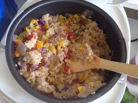 Rainbow bowl