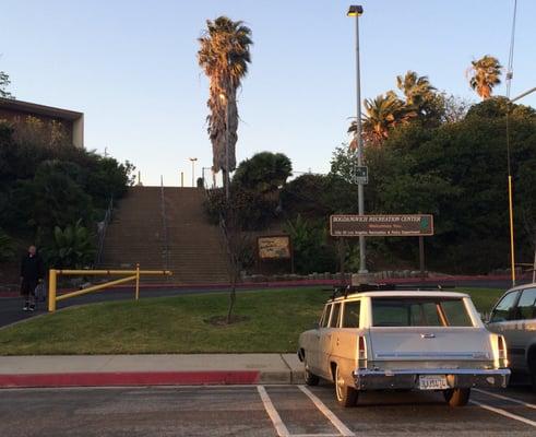 This is the entrance off of Cumbre Drive. You may also enter from Friendship Park, but the gates for that side close at 5pm.