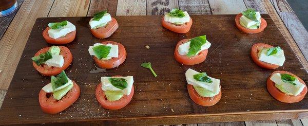 Avocado caprese