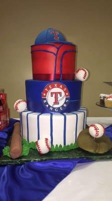 I loved my Texas Rangers cake And cupcakes this place is totally recommend for sweets if you have any events