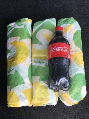 Subway & Coke!