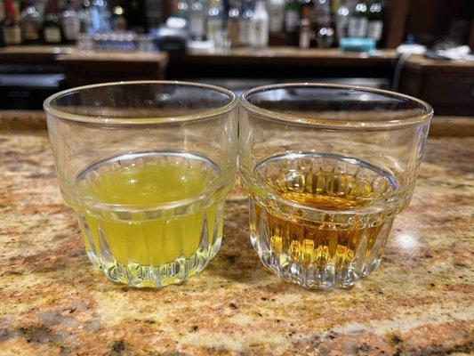 Nothin' but a Jameson and pickle-back! Warms me to my Irish roots!