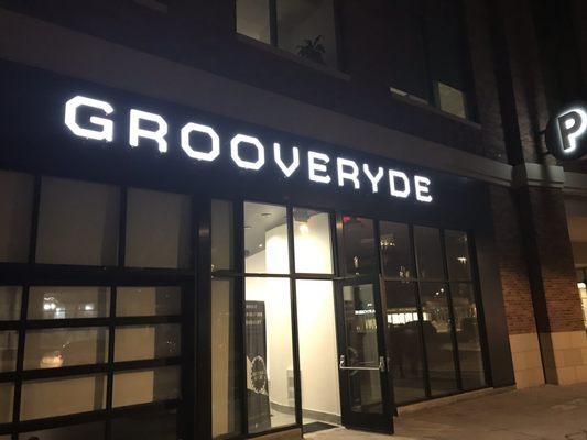 26 Feb. 2019 - outside the Groove Ryde studio in Shaker Heights.