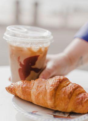 Coffe and Croissant