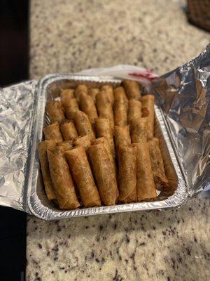 Cha gio, egg rolls, $1 each