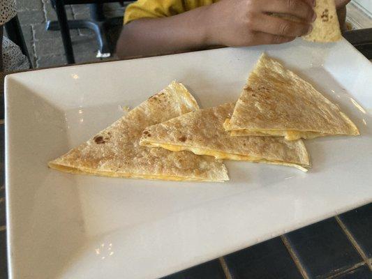 Kids Cheese Quesadilla