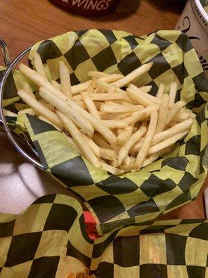 Side of shoestring fries