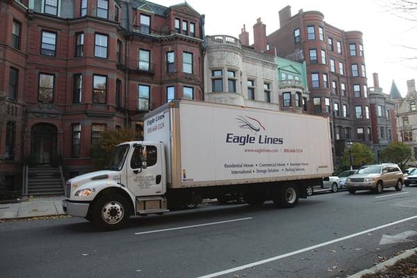 Eagle Lines provides local moves within Boston and the Boston-Metro area.