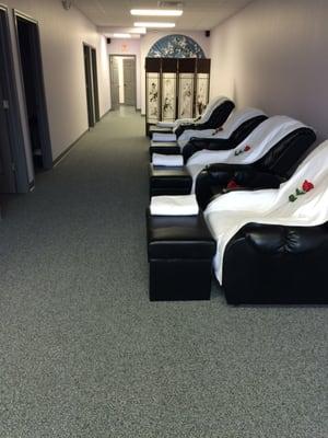 Foot reflexology area