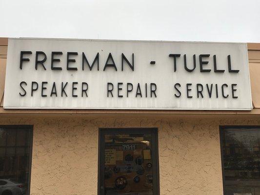 Freeman-Tuell Speaker Repair Service