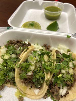 Carne Asada Tacos