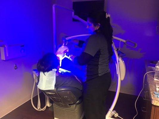 Zoom! whitening treatment