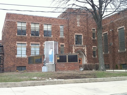 East school building.