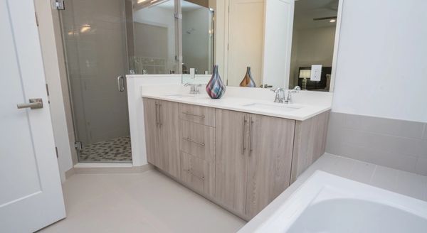 Master bathroom