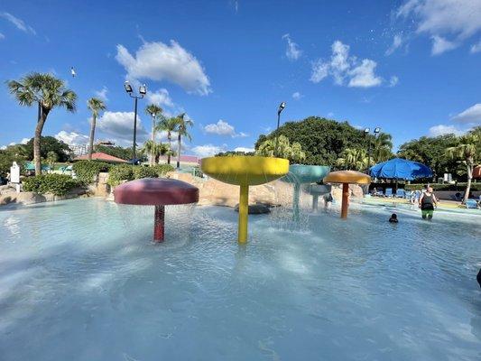 Kids splash zone, Adventure Island Water Park, Tampa Florida