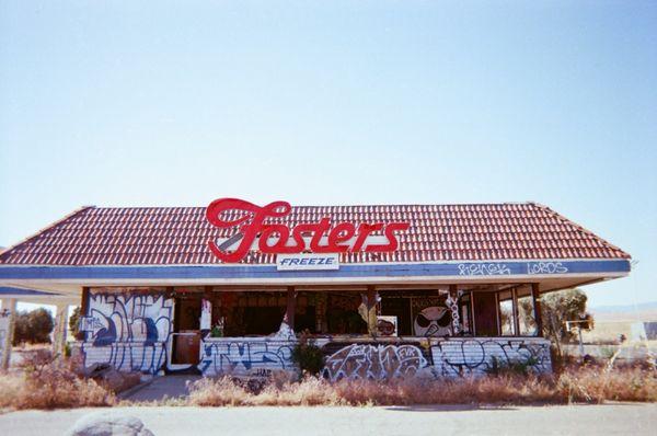 Abandoned Fosters Freeze (Fuji Film Disposable Camera)