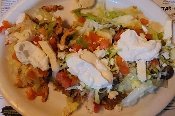 Mexican Sopes (Chicken, Pork and Steak)