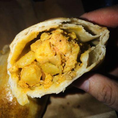 Inside Filling of the Chicken Empanada