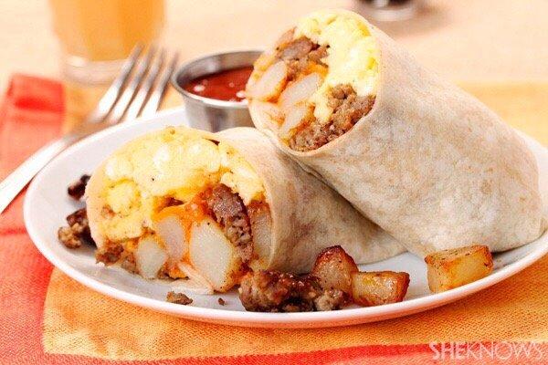 Breakfast burrito