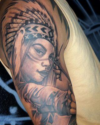 Half sleeve by Justin