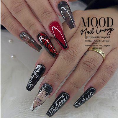 Michael Jackson Nails