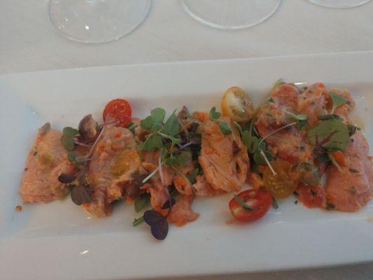 Salmon Carpaccio