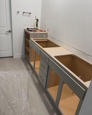 Cabinets repair