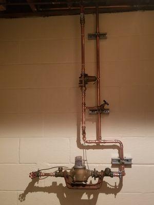 When the incoming water pressure to your home is 80 psi or greater you need a pressure reducing valve and expansion tank