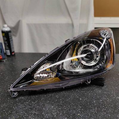 Honda fit headlight retrofit