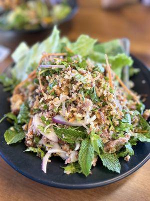 Crispy Coconut Rice Salad (Nam Khao)