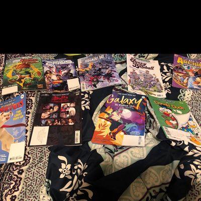 Free comic books go check Hereos at Northridge mall