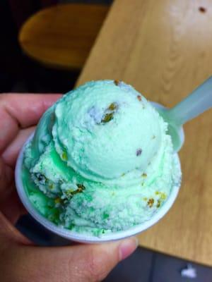 Two scoop pistachio