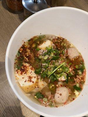 Tom Yum Noodle Soup