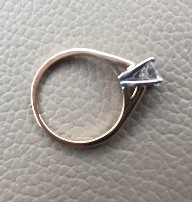 Engagement ring repair