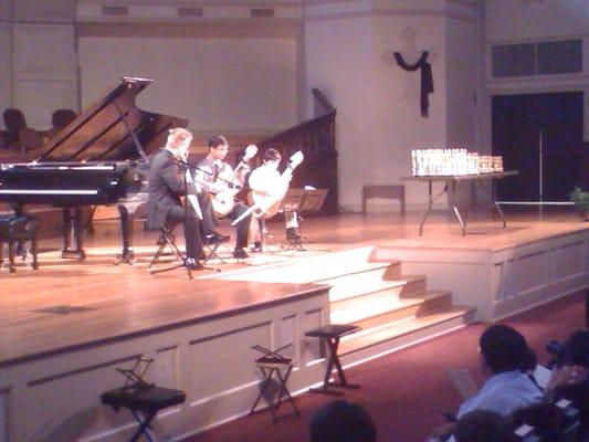 Guitar Arts Trio performs in Winners Recital on The Centrum Stage