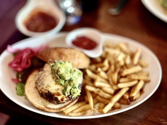 Hamburguesa con Chorizo