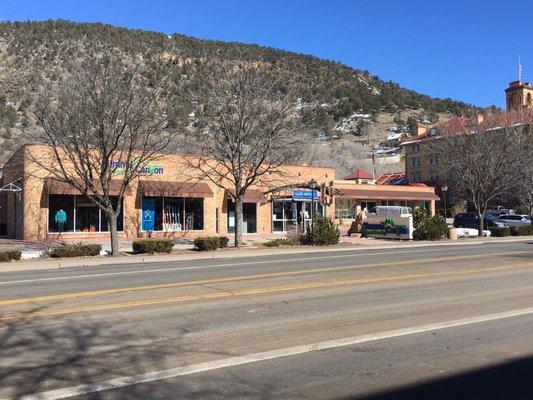 View From Across 6th St.  of our beautiful new store in Glenwood Springs