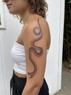 Snake tat by Henry !