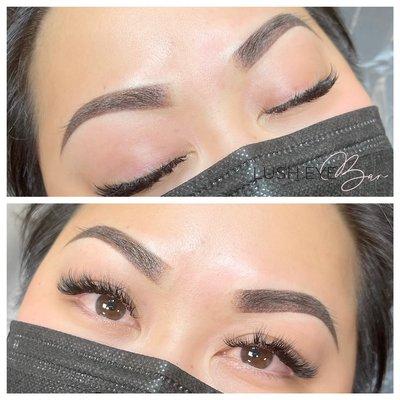 Ombre brows