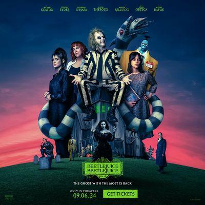 BEETLEJUICE BEETLEJUICE--Premiere Weekend at Aurora Cineplex--Sept 6th-8th. Come in Costume, Photo Ops, Collector Items and more.