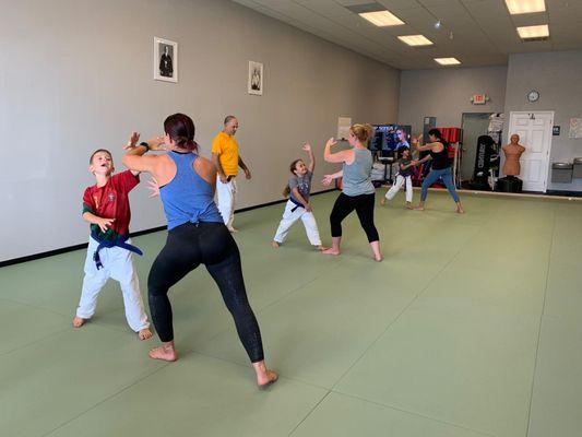 Cape Coral Martial Arts Mother's Day Family Class