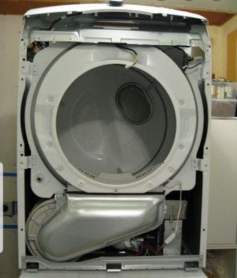 Took dryer  apart