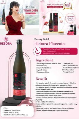 HEBORA placenta drink