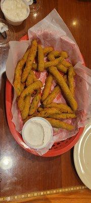 Fried green beans