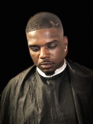 Bald fade w design