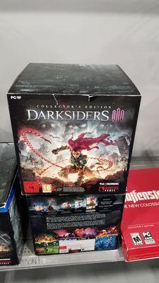 Damaged Collectors Edition for sale on the shelf.